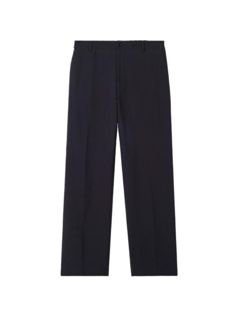 Burberry cotton linen tailored trousers