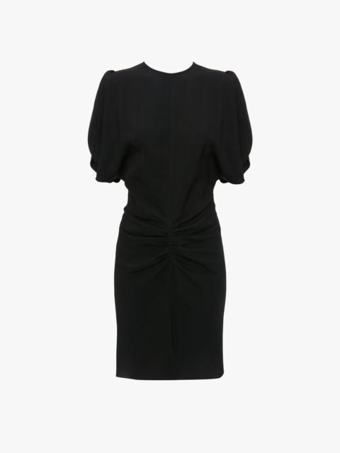 Victoria Beckham Bela Mini Dress In Black