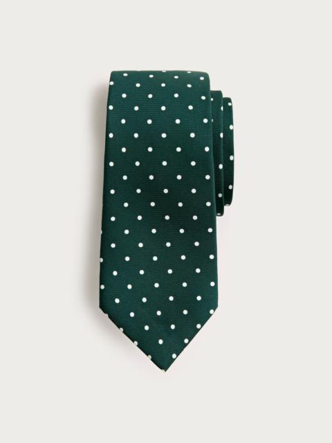 J.CREW English silk dotted tie