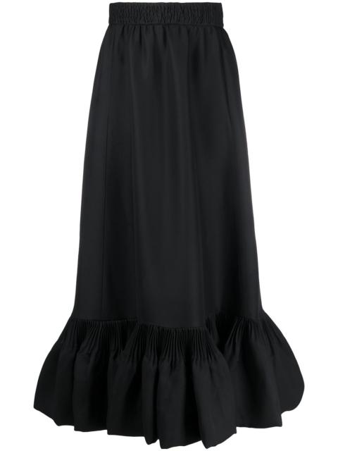 Valentino peplum hem skirt