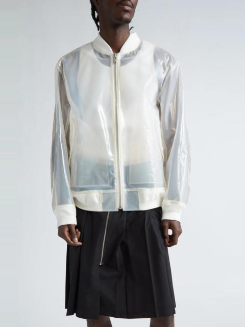 Transparent Bomber Jacket