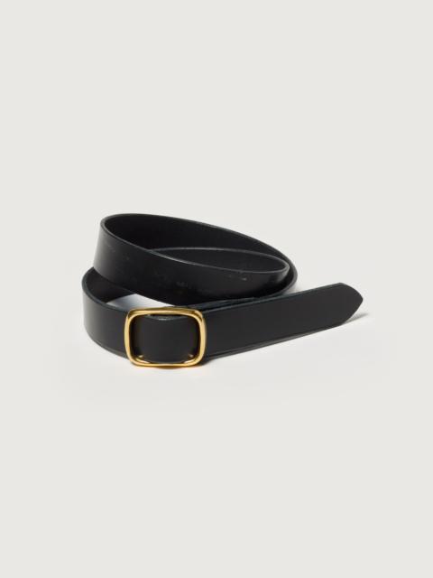 AURALEE REVERSIBLE BUCKLE BELT
