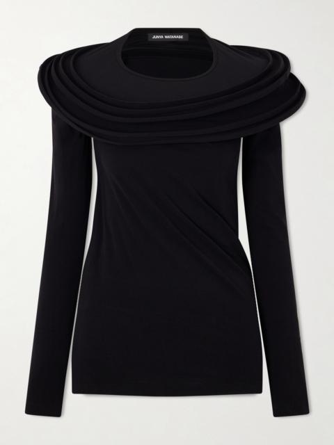Junya Watanabe Stretch-jersey Blouse