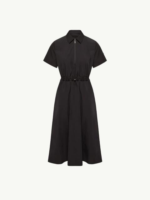 Moncler Pleated Mid-Length Shirt Dress