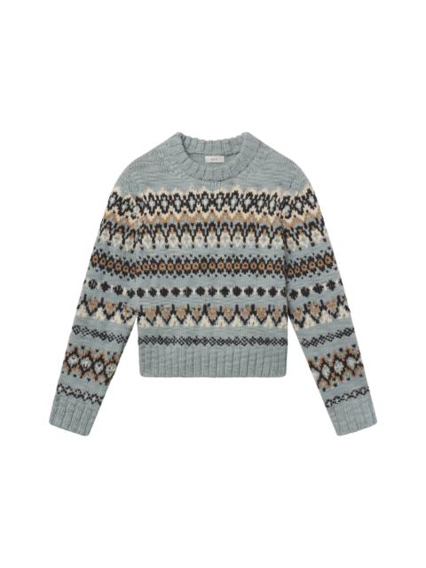 A.L.C. Ella Fairisle Merino Sweater