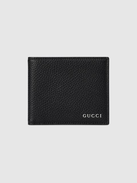 Bi-fold wallet with Gucci logo