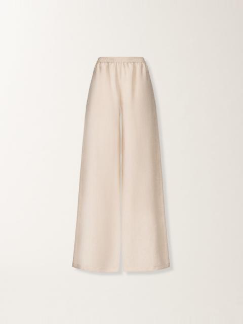 FABIANA FILIPPI Amelia jogging pants in natural linen fabric