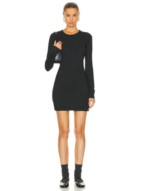LESET Zoe Long Sleeve Mini Dress