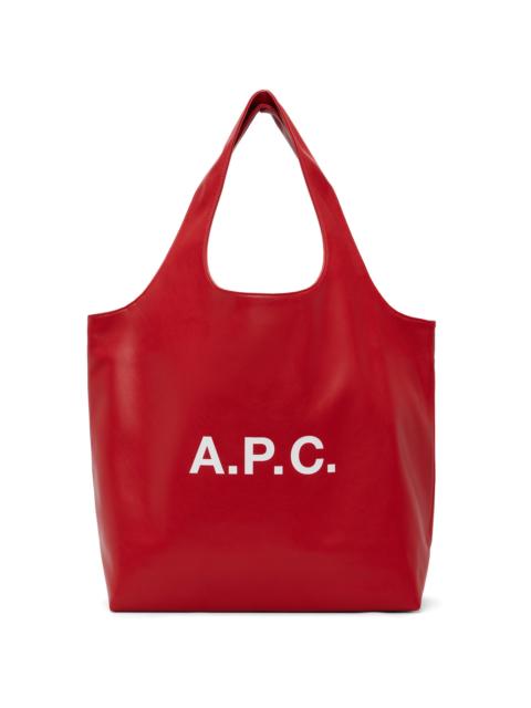 A.P.C. Red Ninon Tote
