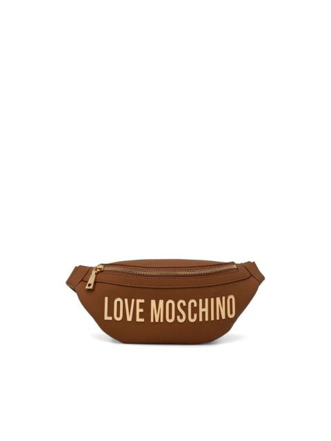 Moschino logo-detail buckle belt bag
