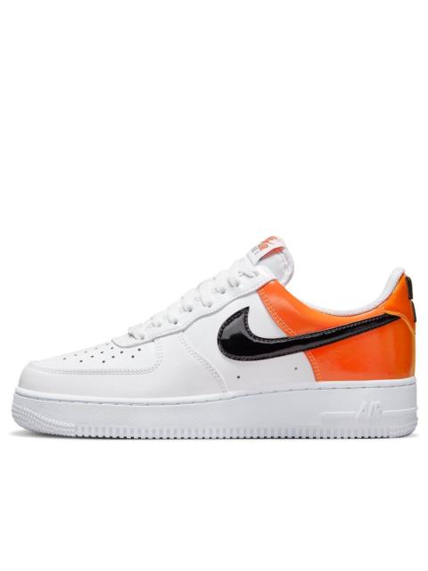 Nike (WMNS) Nike Air Force 1 '07 ESS 'White Black Orange' DJ9942-103