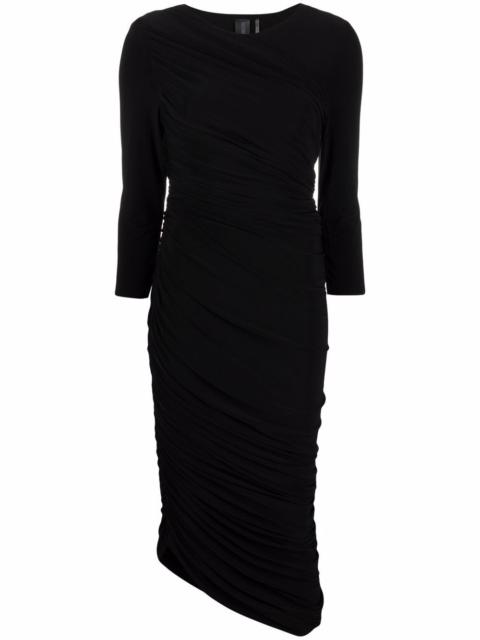 NORMA KAMALI draped fitted dress