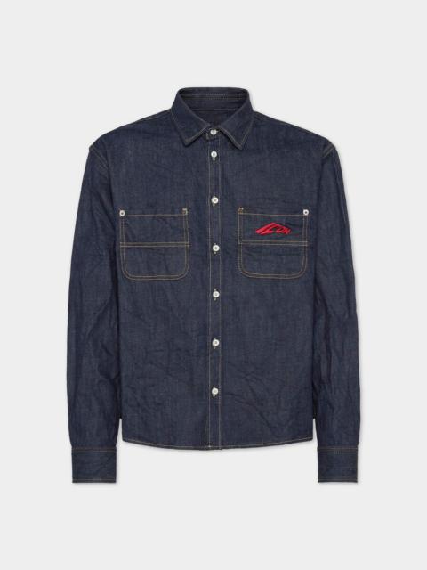 DSQUARED2 ICON BOXY DENIM SHIRT