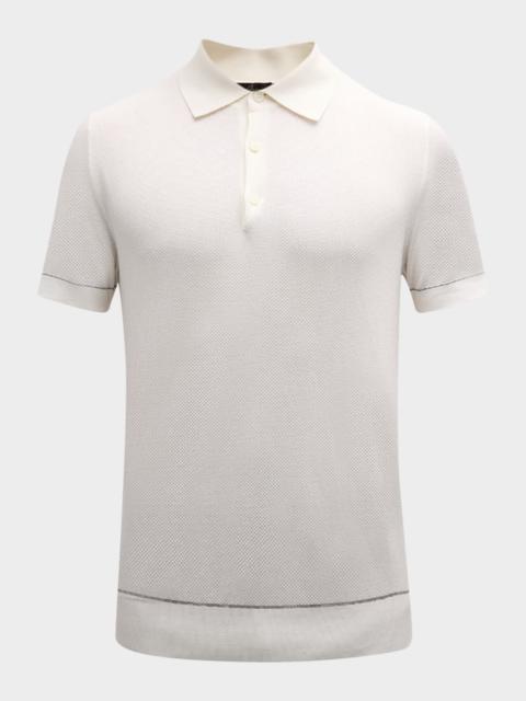Brioni Men's Sea Island Polo Shirt
