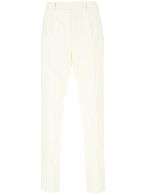 ZEGNA pressed-crease tapered trousers