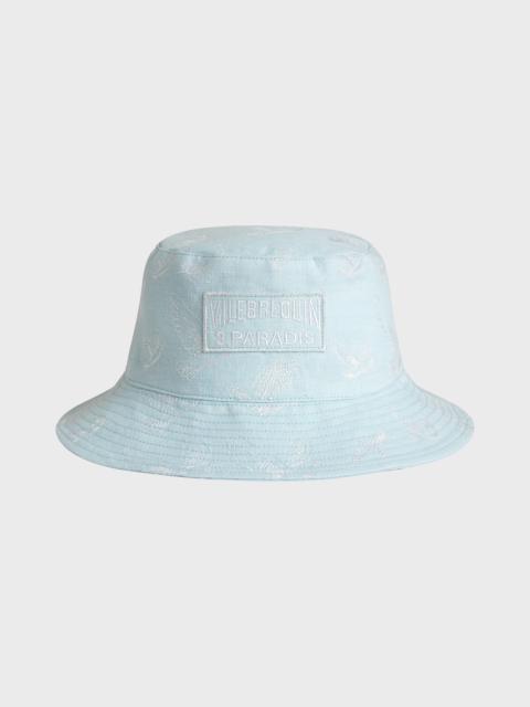 Vilebrequin BUCKET HAT DOVES - VILEBREQUIN X 3.PARADIS