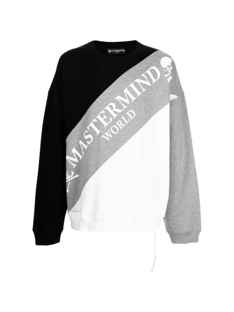 MASTERMIND WORLD logo-print cotton sweatshirt