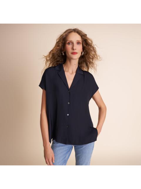 M.M.LaFleur Halia Camp Collar Shirt - Eco Drape