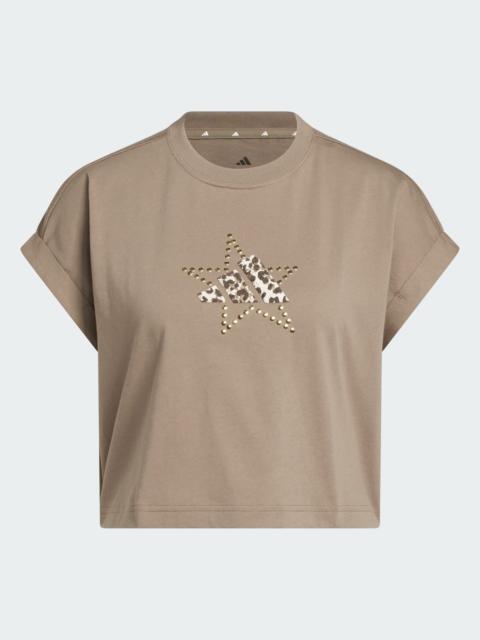 adidas ROCK GLAM LOGO GRAPHIC T-Shirt