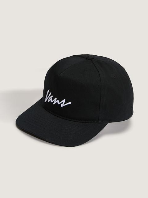 Classic Script Snapback Hat