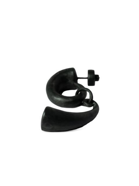 Parts of Four Horn Pendant earring