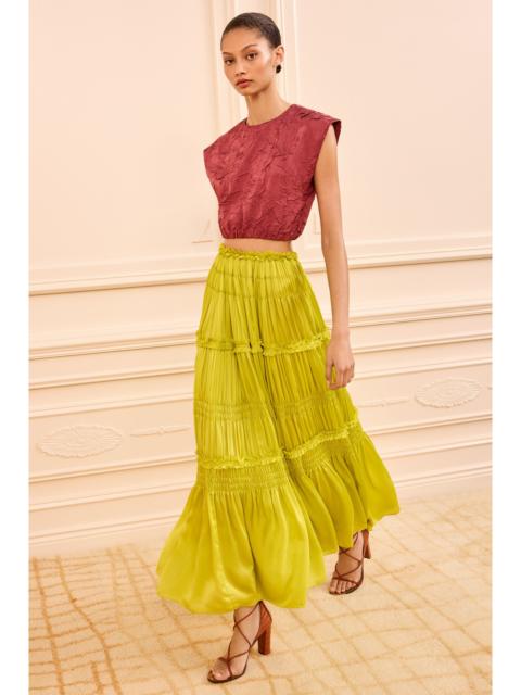 ULLA JOHNSON Virginie Silk Skirt