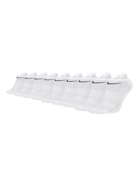 Nike Nike Everyday Lightweight Breathable Sports Socks Unisex White SX7678-100