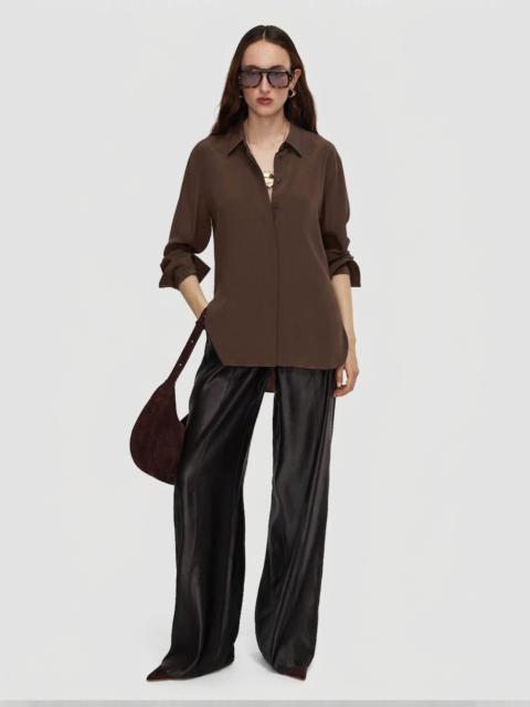 JOSEPH Bold Crepe de Soie Silk Blouse