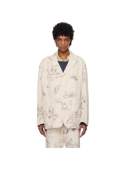 Engineered Garments Off-White Bedford Blazer