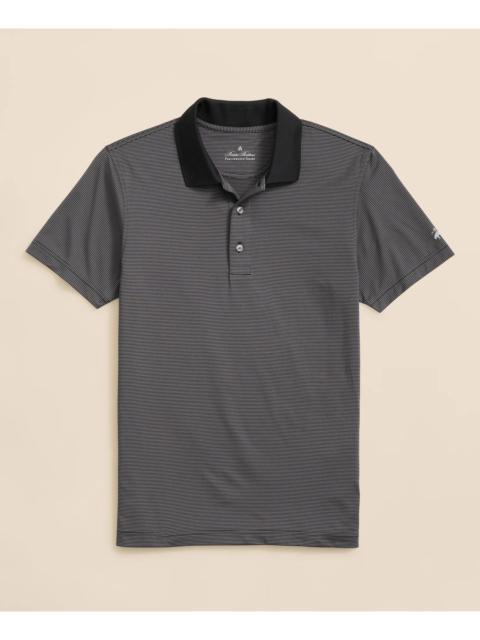 Brooks Brothers Performance Series Micro Stripe Jersey Polo Shirt
