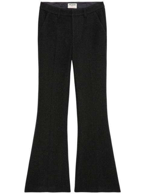 Zadig & Voltaire Prevy flared trousers