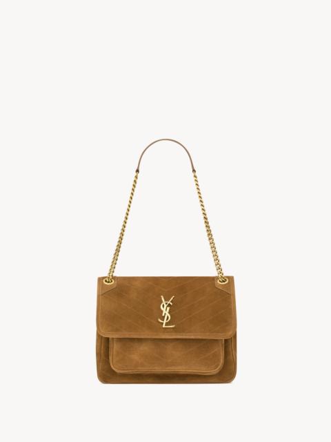 SAINT LAURENT NIKI MEDIUM IN SUEDE