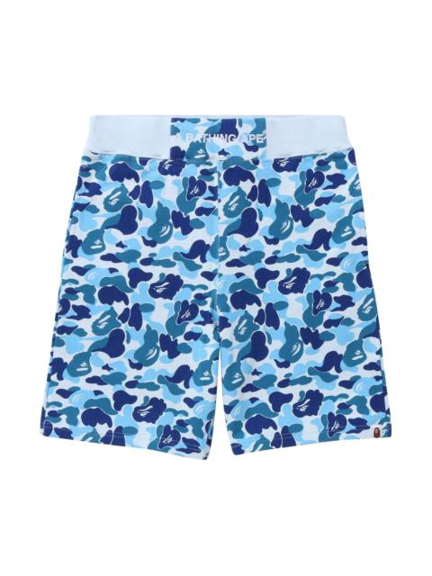 BAPE ABC Camo Sweatshorts 'Blue'