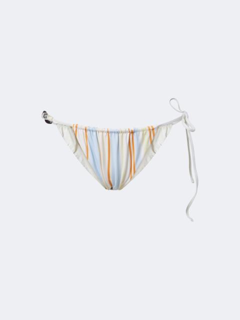 SIR. Pernille beaded striped bikini bottoms