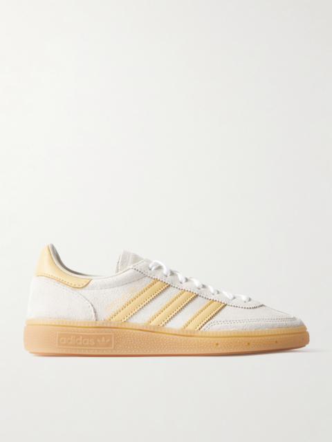 adidas Originals Handball Spezial Leather-trimmed Suede Sneakers