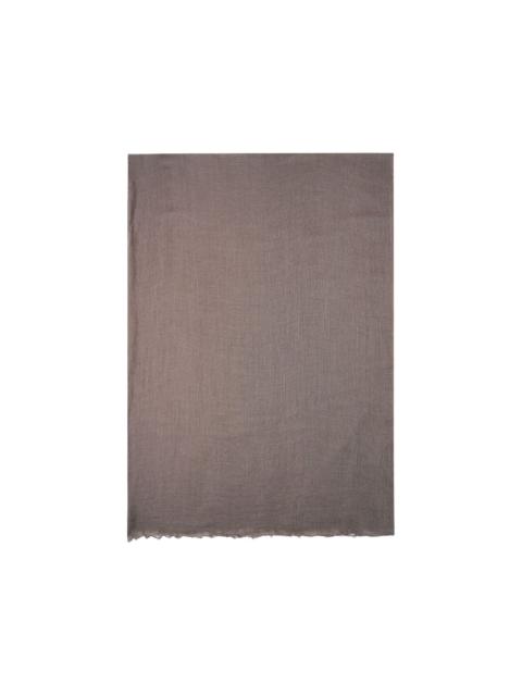 Rick Owens frayed-edge scarf