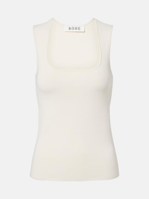 RÓHE Knitted tank top