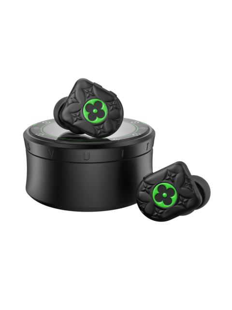 Louis Vuitton Louis Vuitton Horizon Black & Neon Green Earphones