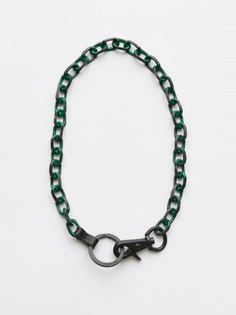 Ladon Oxidized Green Brass