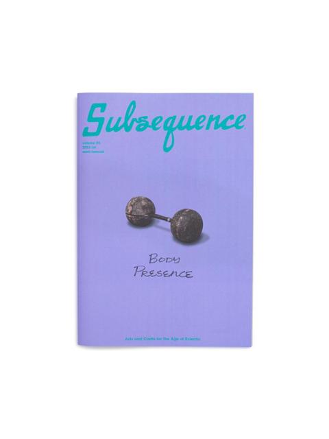 visvim Subsequence Magazine Vol.5 PURPLE