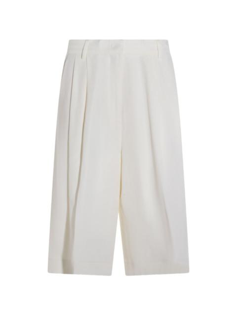 FABIANA FILIPPI pleated knee-length shorts