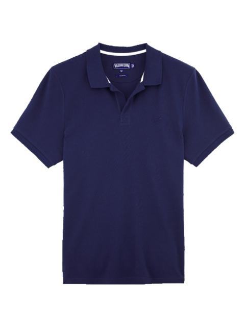 Vilebrequin Men Cotton Pique Polo Shirt Solid