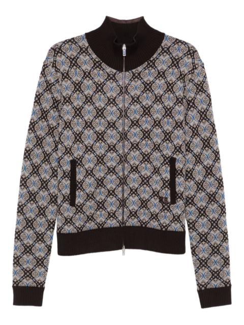 WALES BONNER zip-up sweatshirt