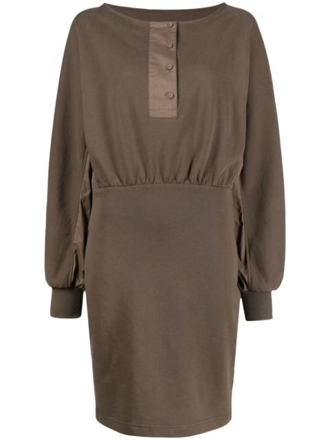 3.1 Phillip Lim Henley-neck mini dress