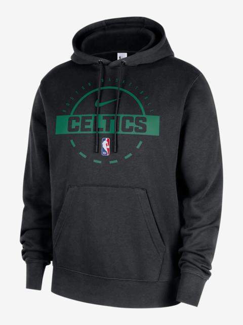 Nike Boston Celtics Club Men's Nike NBA Practice Pullover Hoodie