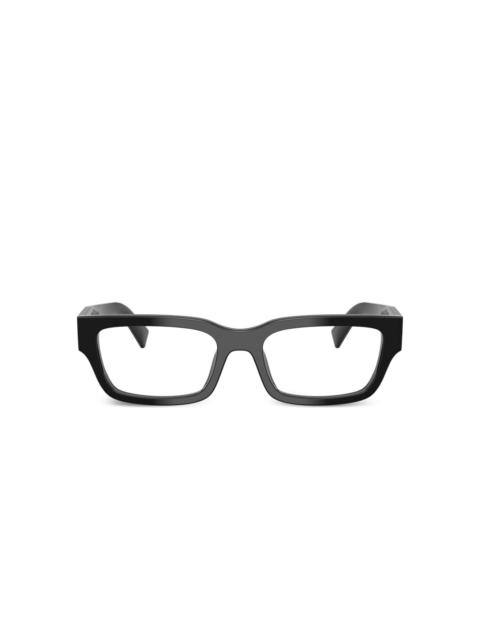 Prada square frame glasses