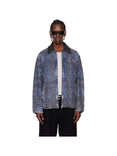 Diesel Blue D-Ivar-S1 Denim Jacket