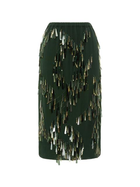 ALÉMAIS Ophira Sequin Skirt