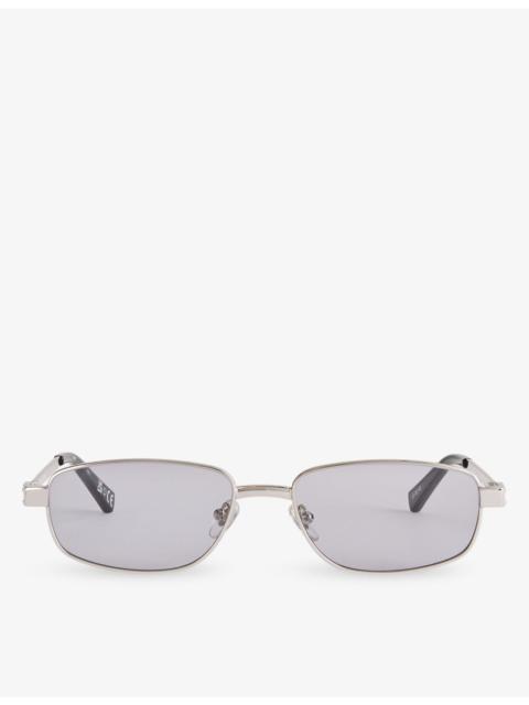 Le Specs Torrid Rectangular-Frame Ecozen Sunglasses