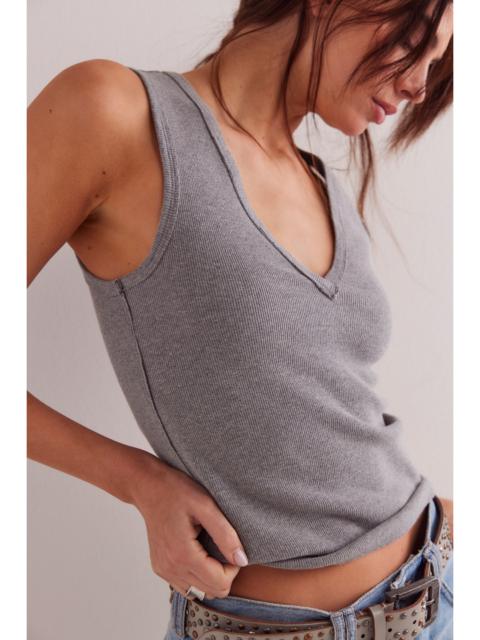 FREE PEOPLE We The Free Neria V-Neck Tank Top